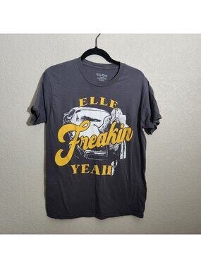 Elle King Graphic T-Shirt Mens Medium Gray Tour Concert Crewneck Cotton